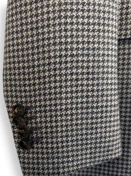 Luigi Bianchi Jacket/Blazer Luigi Bianchi - Puppy Tooth Travel Blazer