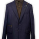 Luigi Bianchi Jacket/Blazer Luigi Bianchi - Textured Blazer w/ Removable Gilet Insert