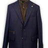 Luigi Bianchi Jacket/Blazer Luigi Bianchi - Textured Blazer w/ Removable Gilet Insert