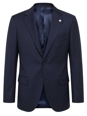 Luigi Bianchi Jacket/Blazer Luigi Bianchi - Textured Navy Blazer