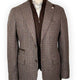 Luigi Bianchi Jacket/Blazer Luigi Bianchi - Tweed Blazer w/ Removable Gilet Insert