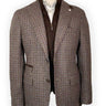 Luigi Bianchi Jacket/Blazer Luigi Bianchi - Tweed Blazer w/ Removable Gilet Insert