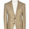 Luigi Bianchi Jacket/Blazer Luigi Bianchi - Wool, Silk & Linen Textured Blazer