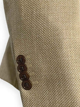 Luigi Bianchi Jacket/Blazer Luigi Bianchi - Wool, Silk & Linen Textured Blazer