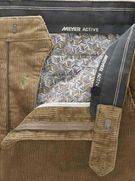 Meyer Chinos/Trousers Meyer - Beige Roma Cord Trousers
