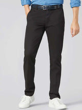 Meyer Chinos/Trousers Meyer - Bonn Black Cotton Chino