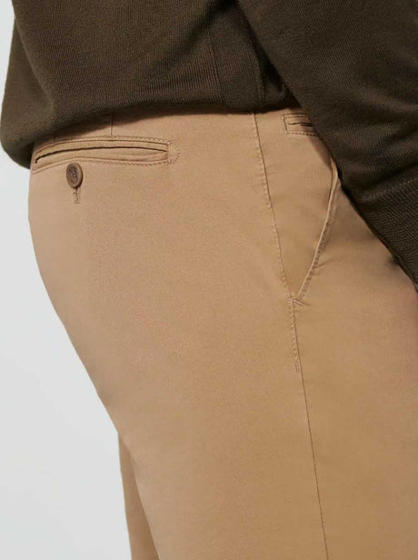 Meyer Chinos/Trousers Meyer - Bonn Camel Cotton Chino