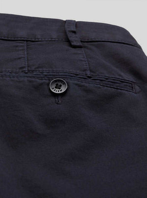 Meyer Chinos/Trousers Meyer - Bonn Navy Cotton Chino