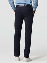 Meyer Chinos/Trousers Meyer - Bonn Navy Cotton Chino