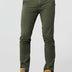 Meyer Chinos/Trousers Meyer - Bonn Olive Cotton Chino