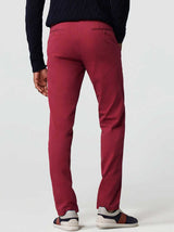 Meyer Chinos/Trousers Meyer - Bonn Red Cotton Chino