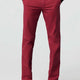 Meyer Chinos/Trousers Meyer - Bonn Red Cotton Chino