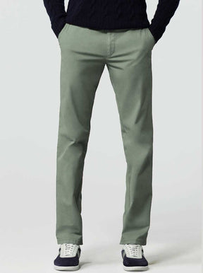 Meyer Chinos/Trousers Meyer - Bonn Sage Cotton Chino