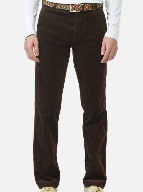 Meyer Chinos/Trousers Meyer - Brown Roma Cord Trouser