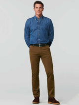 Meyer Chinos/Trousers Meyer - Rio Caramel Cotton Chino