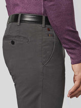 Meyer Chinos/Trousers Meyer - Rio Grey Cotton Chino