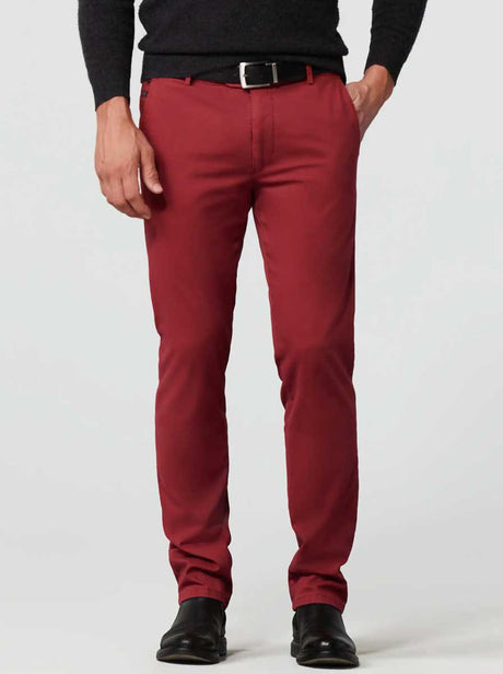 Meyer Chinos/Trousers Meyer - Rio Red Cotton Chino