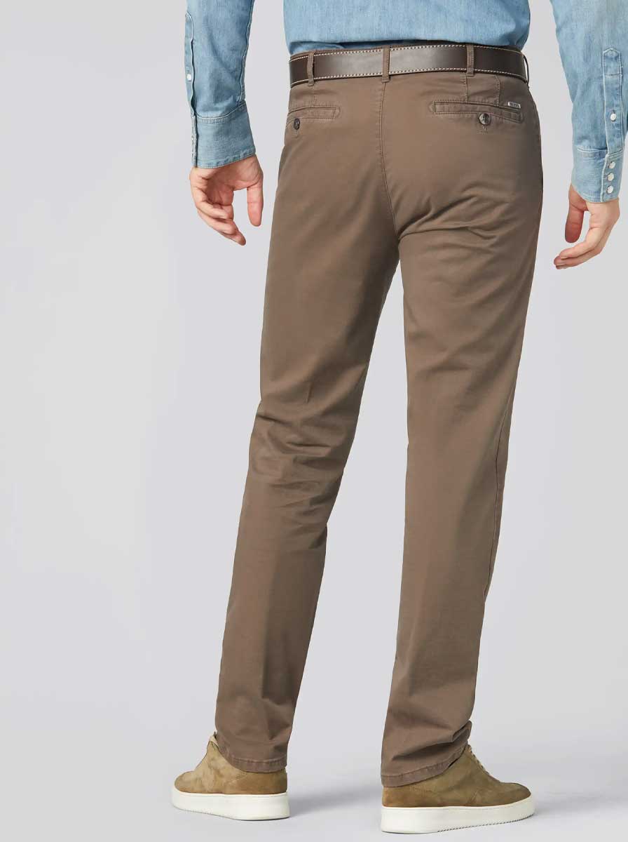 Meyer Chinos/Trousers Meyer - Rio Stone Cotton Chino