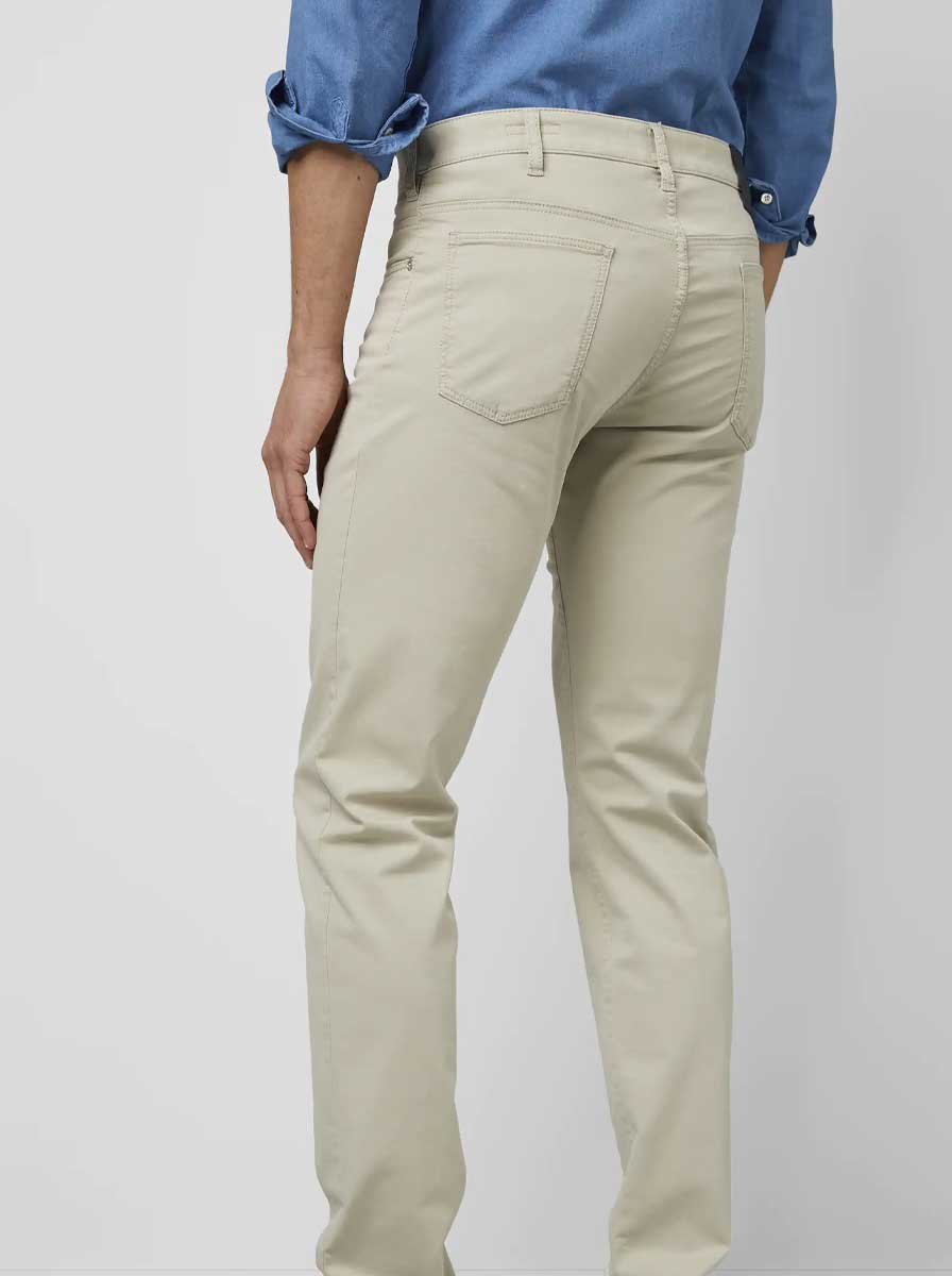 Meyer Jeans M5 - Beige Cotton & Tencel™ Jean