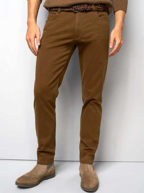 Meyer Jeans M5 - Cotton Stretch Camel Jeans