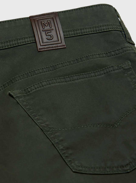 Meyer Jeans M5 - Cotton Stretch Dark Green Jeans