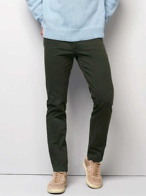 Meyer Jeans M5 - Cotton Stretch Dark Green Jeans