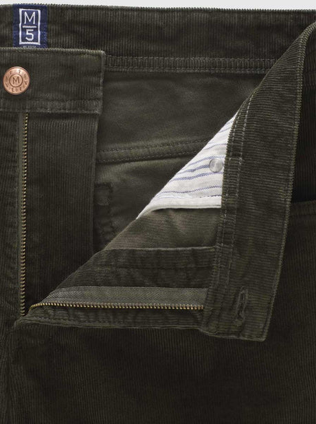 Meyer Jeans M5 - Forest Green Cotton Cord Jean