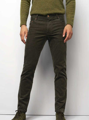Meyer Jeans M5 - Forest Green Cotton Cord Jean