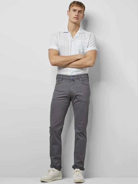 Meyer Jeans M5 - Grey Cotton & Tencel™ Jean