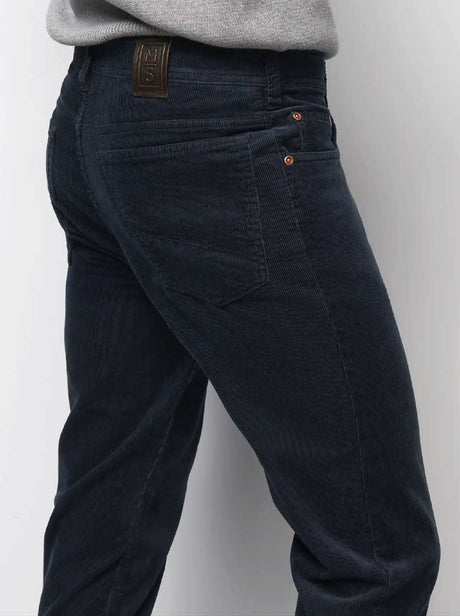Meyer Jeans M5 - Navy Cotton Cord Jean