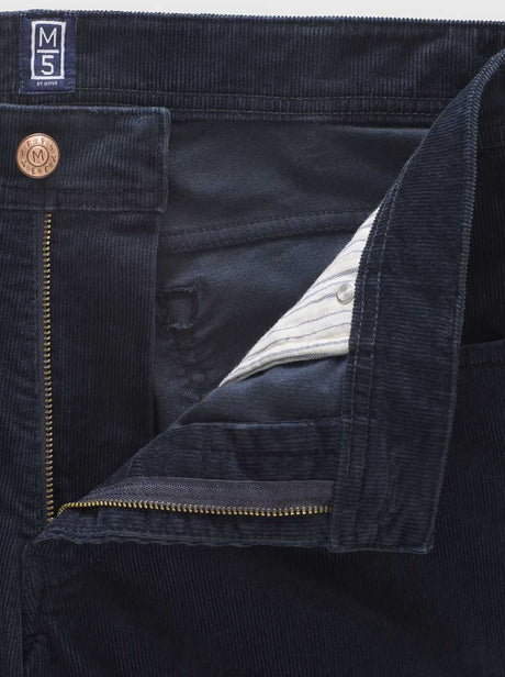Meyer Jeans M5 - Navy Cotton Cord Jean