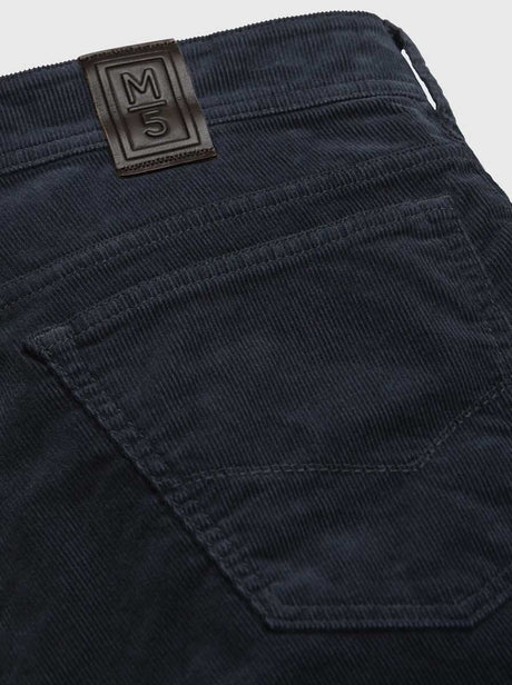 Meyer Jeans M5 - Navy Cotton Cord Jean