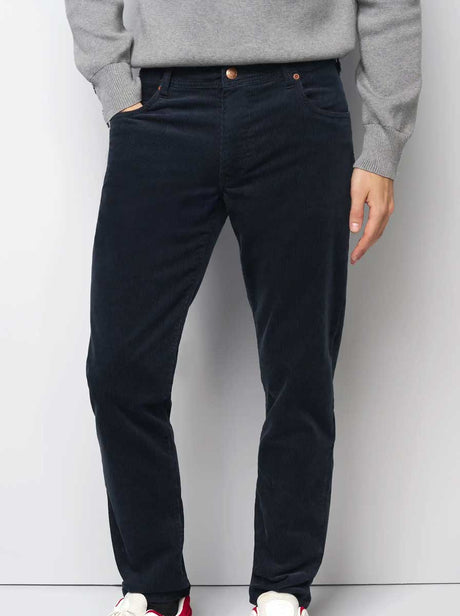 Meyer Jeans M5 - Navy Cotton Cord Jean