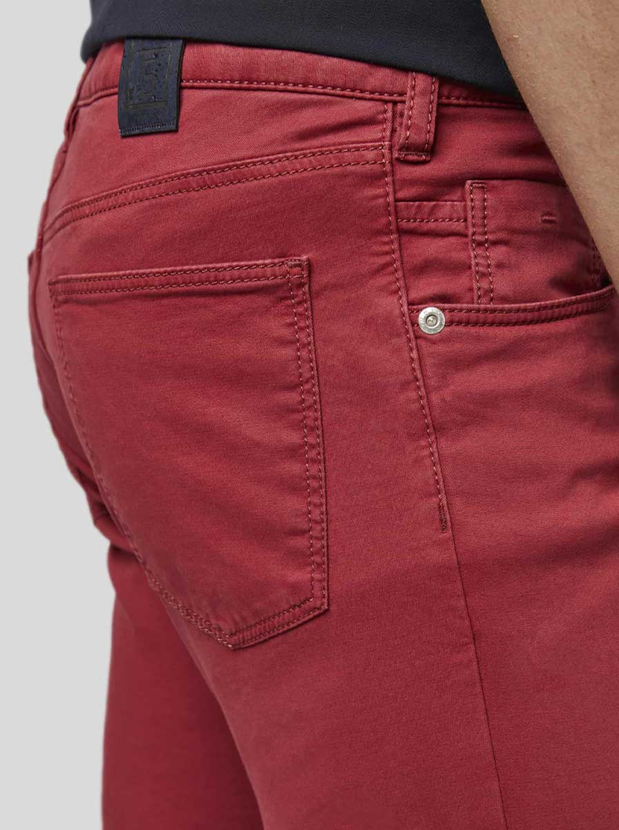 Meyer Jeans M5 - Red Cotton & Tencel™ Jean