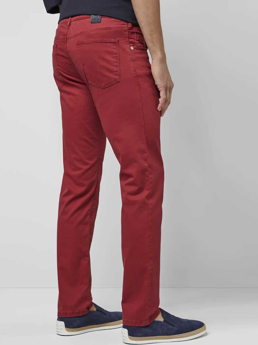 Meyer Jeans M5 - Red Cotton & Tencel™ Jean