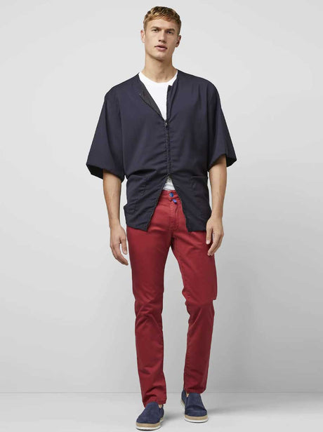 Meyer Jeans M5 - Red Cotton & Tencel™ Jean