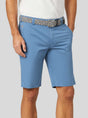 Meyer Shorts Meyer - Palma Blue Cotton Short w/ Contrast Trim