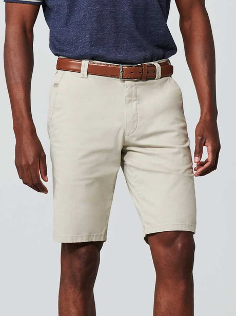 Meyer Shorts Meyer - Palma Stone Cotton Short w/ Contrast Trim