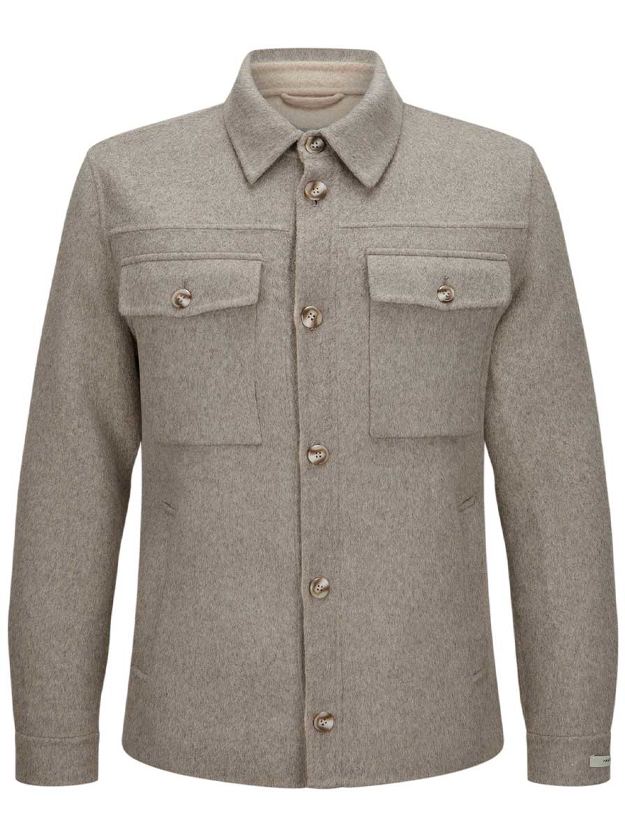 Milestone Coats Milestone - Double Faced Wool Shacket