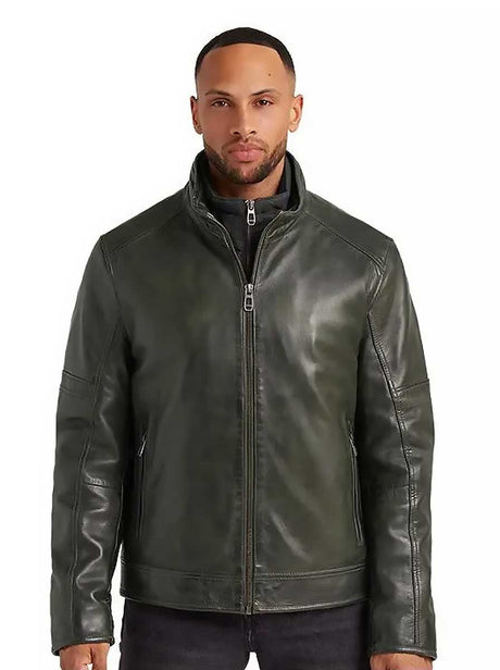 Milestone Coats Milestone - Leather Jacket w/ Removable Gilet