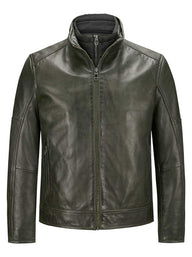 Milestone Coats Milestone - Leather Jacket w/ Removable Gilet