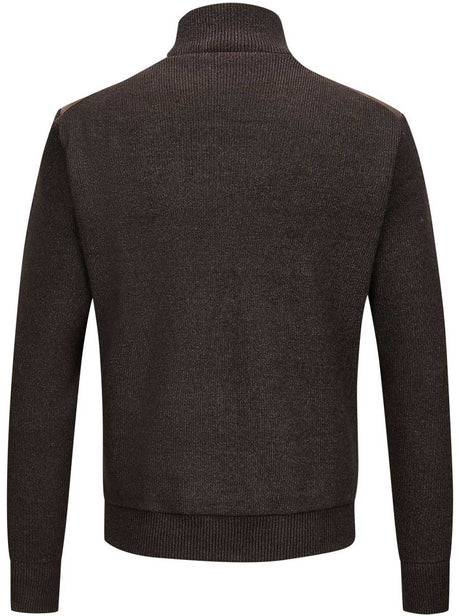 Milestone Hybrid Milestone - Quilted Brown Hybrid Jacket