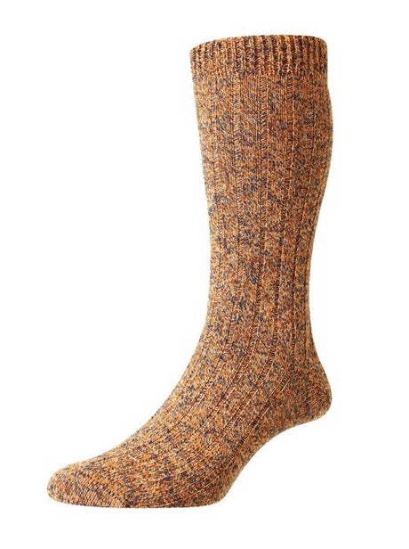 Pantherella Socks Pantherella - Rye Rib Recycled Cotton Socks