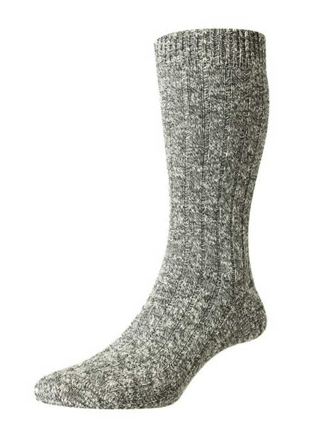 Pantherella Socks Pantherella - Rye Rib Recycled Cotton Socks