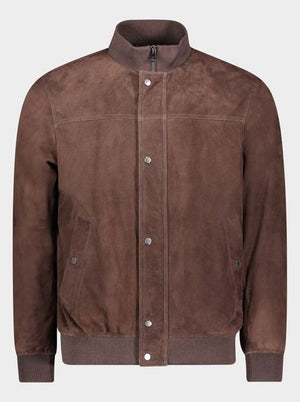 Paul & Shark Coats Paul & Shark - Aqualeather suede Bomber 223