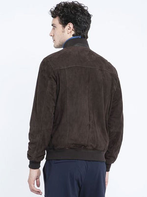 Paul & Shark Coats Paul & Shark - Aqualeather suede Bomber 223