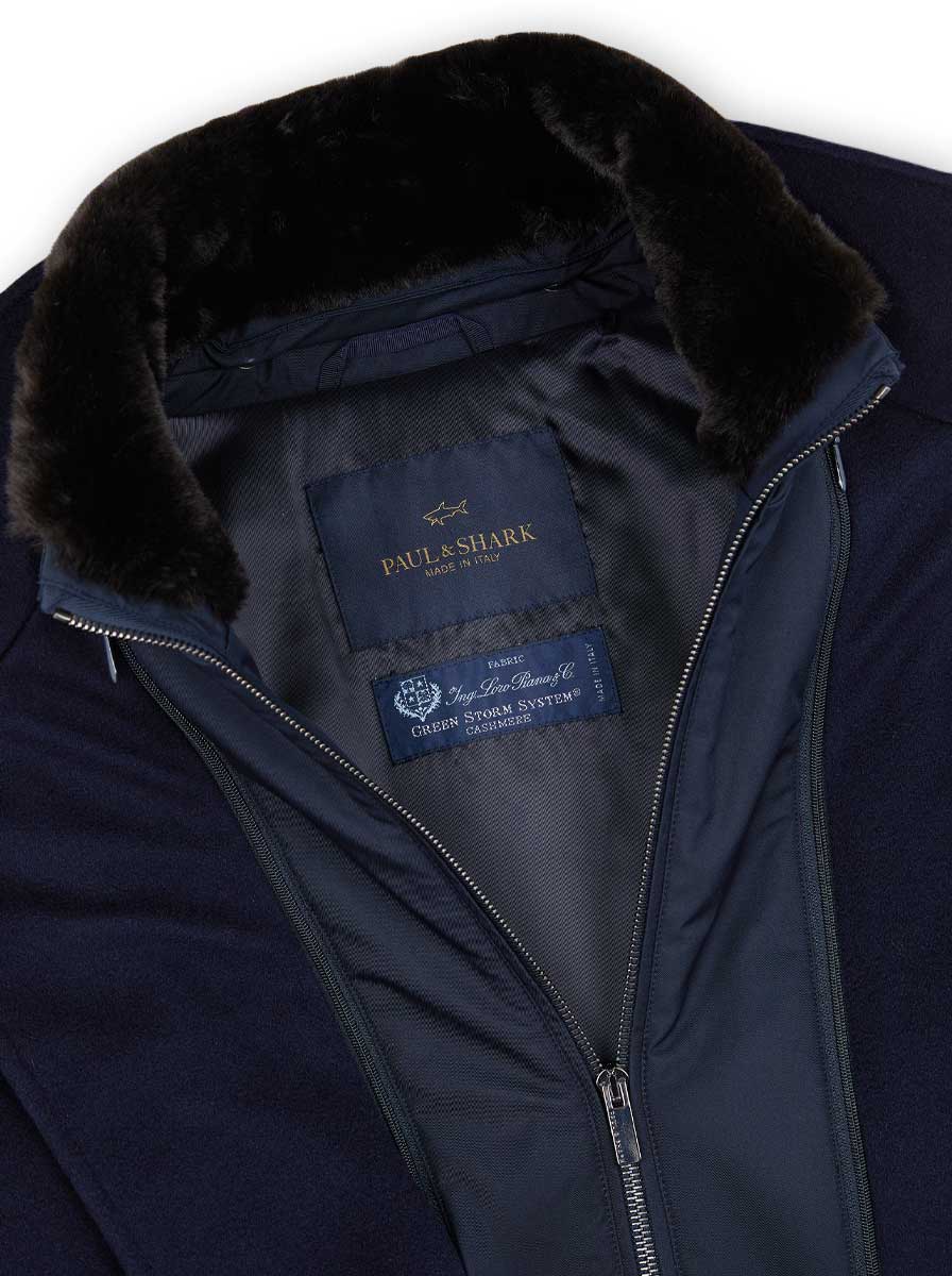 Paul & Shark Coats Paul & Shark - Loro piana Storm System Cashmere Coat