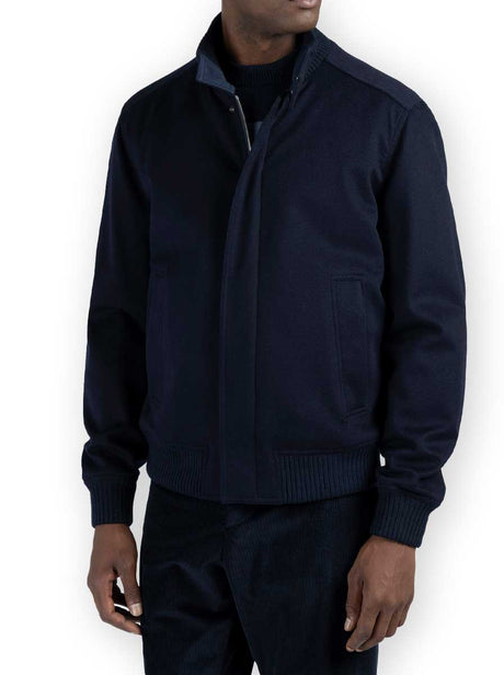 Paul & Shark Coats Paul & Shark - Outerwear - Loro piana Storm System Cashmere Blouson