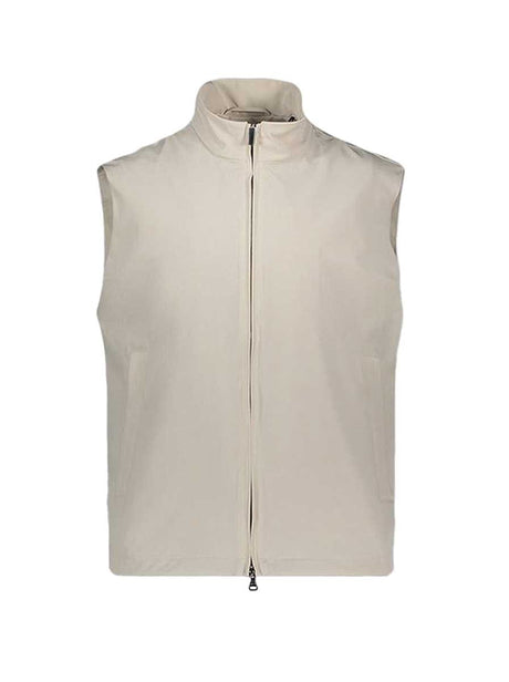 Paul & Shark Coats Paul & Shark - Typhoon Re-4X4 Stretch Stone Gilet