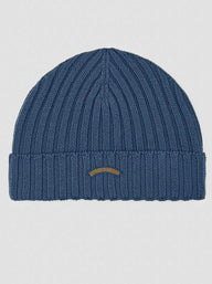 Paul & Shark Headwear Paul & Shark - Airforce Blue Wool Beanie